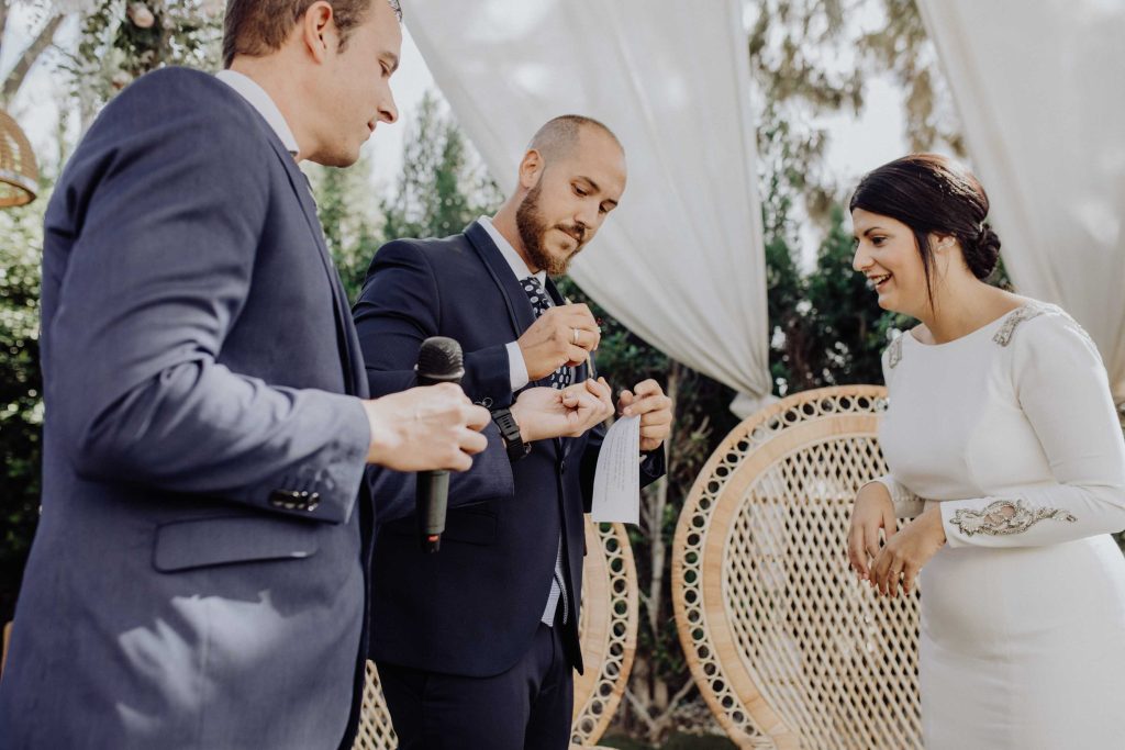 Ceremonia boda Finca Jardin en Cartagena